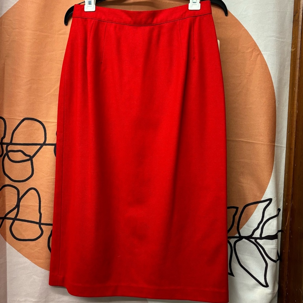 VTG wool Sag Harbor skirt size 12